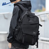 Pull back schoolbag men's backpack casual water-repellent computer travel bag men's bag large capacity high school junior high school college student backpack