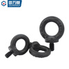 Guwanji lifting eye screw blackened 12.9 grade high strength bolt blackened mold lifting eye lifting screw national standard accessories M24 1 piece recommended load bearing 8 tons