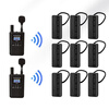 Shanshuijian 8101R wireless interpreter, government and enterprise reception tour guide, one-to-many interpreter, Bluetooth headset, simultaneous interpretation equipment, scenic spot exhibition hall, museum double interpreter, 1 transmitter 30 receivers + 1 30-group charging board + 1 storage box