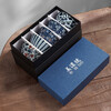 Mino-yaki rice bowl 5.5 inches 5-piece set Japanese-style arabesque pattern tall bowl gift box