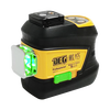 Daigle level flagship green light 12-line infrared level laser for outdoor strong light high-precision tiling in the sun Super bright green light 8-line simple configuration