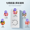 Nanjiren small freezer household small mini frozen fresh-keeping refrigerated horizontal freezer commercial frozen ice cream cabinet breast milk cabinet energy saving single temperature 72 liters micro frost energy saving storage 70 pounds of meat 72L