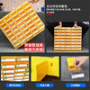Zhengdong parts box drawer-type plastic storage box screw accessories box combined plastic tool box 6# white through 15 pcs