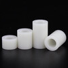 Jinchao insulating column plastic gasket straight through column nylon casing ABS padding column washer round hole spacer column M3M4 9*5*20 (100 capsules)