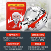 Quxing gas mask anti-smoke and fire mask national standard 3C fire escape self-rescue respirator silicone model 2 adults 1 child