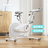 Langwei Spinning Bike Home Fitness Equipment Indoor Sports Bicycle Magnetic Control Super Silent Gym Use New Product - Elegant White