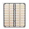 Jieshun row frame bed frame tatami encrypted thickened bed board solid wood dragon frame bracket steel frame custom foldable solid wood 10CM board upgraded version without feet 80CM*200CM