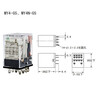 Omron OMRON small 14-pin 6A intermediate relay DC 24VDC AC 220V MY4N-GS replaces MY4N-J MY4N-GS DC110V replaces MY4NJ