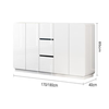 Anya sideboard painted modern minimalist living room tea cabinet multi-functional storage cabinet white cupboard kitchen wine cabinet