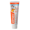 ELMEX children's toothpaste contains fluoride and is anti-moth for 0-5 year old babies. ELMEX solid teeth toothpaste 75ml plus volume.