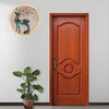 Oak solid wood door bedroom door walnut wood door interior door painted door new Chinese style room set door customization rubber wood solid wood painted door 2 styles