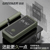 GREENER laser range finder, infrared measuring instrument, high-precision electronic ruler measurement artifact, handheld designer measuring room instrument, mini double-shot high-precision range finder