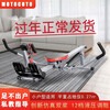 Liquid resistance hydraulic rowing machine water resistance wind resistance rowing machine indoor home thickened rowing machine weight loss fitness equipment professional model 12 levels of resistance + simulated paddling