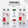 Delixi DZ47SLES leakage protector 2P household 1P leakage protection 3P+N circuit breaker 4P air switch 63A 32A 2P