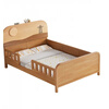 Door-to-door delivery solid wood children's bed with guardrails solid wood children's bed with guardrails 1.2 meters for boys and girls solid wood color 1.5 meters 1.35 all solid wood double side guardrail bed + 10cm skin-friendly 1200*2000