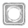 Faxilong gas stove oil-proof mat high temperature resistant tin foil aluminum foil sticker easy to clean square 30 stove gaskets