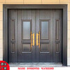 Chenyuju villa door rural zinc alloy double-open imitation copper door household anti-theft door cast aluminum four-door self-built house entry door style 7