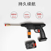 Cast solid wireless car wash water gun household high-power electric long-life rechargeable lithium battery handheld high-pressure car wash machine 96HV battery high-pressure water gun tool box