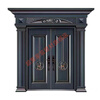 Meikejie zinc alloy door rural double door new style villa self-built house opposite four-door home entry door style fifteen