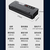 Qingye vacuum machine, household vacuum packaging machine, commercial small vacuum sealing machine, vacuum machine, yin and yang electrostatic food glossy bag, pure liquid 30CM sealing, no vacuum bag, manual type + 30 sealing + universal glossy bag + (except textured bag) not recommended