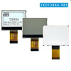 Ouhuayuan 12864 LCD industrial-grade COG module 128*64 dot matrix LCD display with optional long and short cables, FSTN positive display, white background with black characters