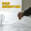 Qianjujia disposable tablecloth elastic table cover tablecloth rectangular table round table thickened transparent tablecloth mouth-shaped table cover diameter 2.2 meters round table | circumference 6.6 meters square table great value red 20 pieces