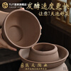 TLIT Jingdezhen Sichuan pickle jar unglazed sealed lidded pickled pickles earthenware small household ceramic old-fashioned pickling 20/catties water capacity unglazed pickle jar