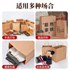 NVV kraft paper bag handbag gift gift bag storage bag disposable takeaway drink milk tea packaging bag packaging bag 21*14*27cm 20 pieces
