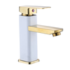 Yaokan Shengji faucet single cold water washbasin faucet stainless steel washbasin bathroom counter basin heightened and lengthened single cold water (upgraded version) white single faucet