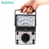 ELECALL ELECALL mechanical pointer multimeter MF47 internal magnetic multiple circuit protection mechanical meter multimeter comes standard (with 9V battery + AA battery + fuse)