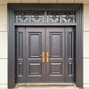 Sailotou rural door double-door villa door zinc alloy anti-theft door self-built house entry door Class A entrance imitation copper door style 2