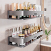 One bathroom bathroom shelf space aluminum punch-free toilet sink kitchen storage wall-mounted bathroom shelf