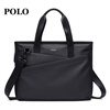 POLO business briefcase men's expandable handbag 14/15.6 inch computer bag shoulder bag gift for boyfriend