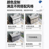 Kaifu honeycomb space aluminum floor-standing integrated cabinet balcony laundry basin quartz stone integrated basin washing machine cabinet can be customized with a price difference of 10 yuan (single shot will not be shipped). The right basin is shipped by default (if you need a left basin, please contact customer service)