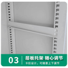 Baigang heavy-duty tool cabinet multi-functional storage cabinet auto repair tool accessories storage cabinet workshop storage cabinet with mesh plate BG-GJ-1159
