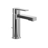 German Villeroy & Boch basin, washbasin faucet, home bathroom, original European import, Yatu series hot and cold faucet, chrome plated TVW10300400061