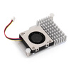 Chuanglebo Raspberry Pi 5th generation Pi5 radiator official original active heat sink Active Cooler with fan Pi 5 aluminum alloy cooling shell (B type radiator)