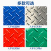 Cast solid anti-slip mat pvc beef tendon floor mat thickened herringbone floor mat kitchen workshop waterproof plastic floor gray 1.2m*1m*1.5mm