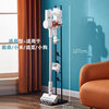 General Motors Xiaomi Vacuum Cleaner Rack Shunzao Midea Fashionable Stand No Punching Storage Hanger Weighted Safety Stable Universal Black 4-Layer