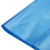 Hasdick HK-407 commercial color large garbage bag classification bag thickened plastic flat bag 60*80cm blue
