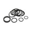 Bingyu bx-27 Nitrile O-ring sealing ring MBR black rubber ring waterproof and oil-resistant (100 pieces) Nitrile O-ring sealing ring outer diameter 9*1mm