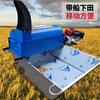 Huilide machine rice threshing machine household full-feed high-spray automatic straw discharge rice and rapeseed threshing machine multi-functional high-spray threshing machine does not have power or boat