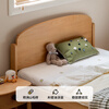 Genji Muyu Children's Furniture Children's Bed Simple Solid Wood Bed Boys and Girls Bedroom Single Bed 1.2 Meter Teenager Small Household Small Bed Children's Bed + Mattress (15cm thick J120) 1500mm*2000mm