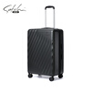 SATCHI trolley case, durable and multifunctional suitcase, caster suitcase, multi-size available, black 24 inches