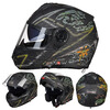 Tank motorcycle helmet T270 open-face helmet 3C double lens four-season anti-fog safety helmet sub-black 66 road XL