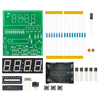 Wulu Electronics 4-digit electronic clock DIY kit microcontroller clock alarm clock production welding practice circuit TJ-56-131 kit + 3 AA battery boxes