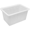 Plastic water tank square bucket thickened water storage large rectangular fish tendon soaked ceramic tile clothing factory turnover box material thickened No. 1 485*345*250mm