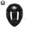 AGV K1 S helmet motorcycle motorcycle full-face wide-angle ventilated all-season lightweight cycling and running helmet for men and women new 3C certification shipped from Jingdong warehouse BLACK bright black L (57-58 head circumference recommended)