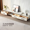 Quanyou Home Simple Nordic small apartment living room home furniture retractable slate TV cabinet storage storage cabinet