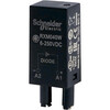 Schneider intermediate relay surge protection accessory RXM040W two-pole anti-surge module DC6~250V anti-surge module